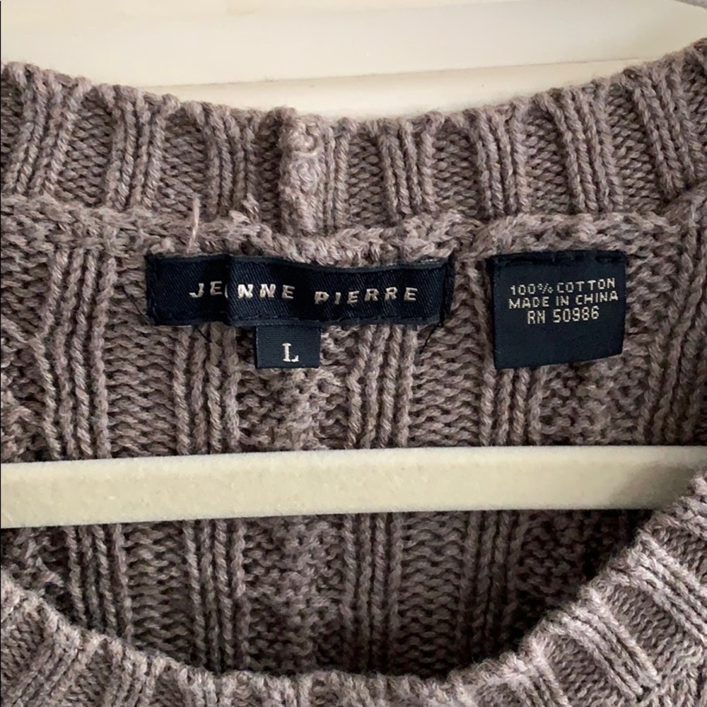 Cable knit sweater - Picture 3 of 4